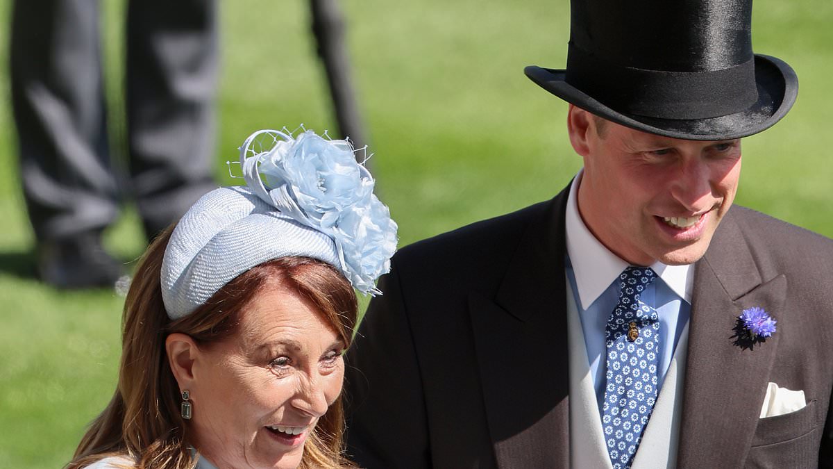 Royal Ascot 2023: Prince William’s Chivalrous Act with Carole Middleton